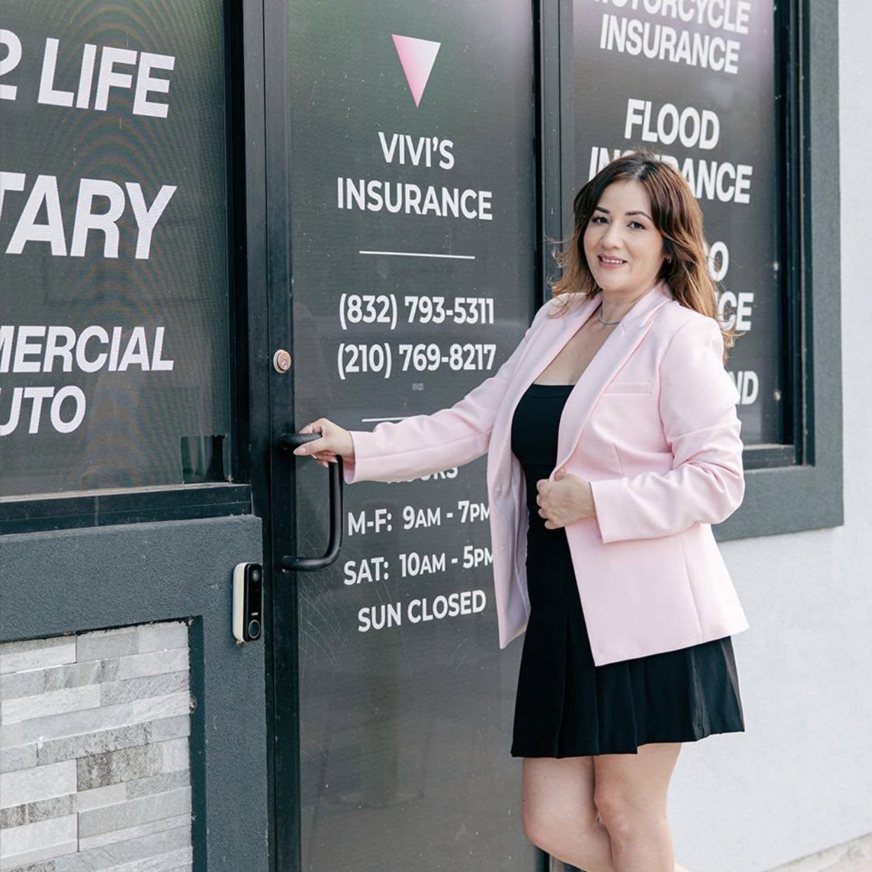 Vivi's Insurance Team and Office